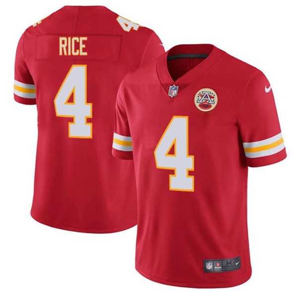 Men & Women & Youth Kansas City Chiefs #4 Rashee Rice Red Vapor Untouchable Limited Stitched Football Jersey,We sell and wholesale Men & Women & Youth Kansas City Chiefs #4 Rashee Rice Red Vapor Untouchable Limited Stitched Football Jersey on line form chian!